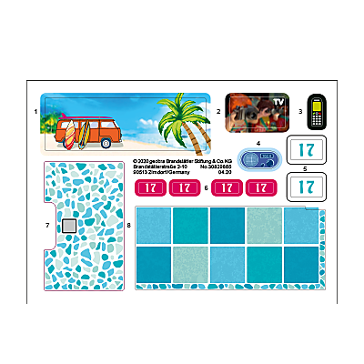 30829865_sparepart/Etikett 70435 "Bungalow mit Pool" (Etike